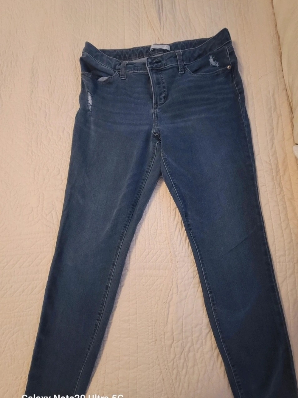 LC Lauren Conrad Light Blue Super Skinny Jeans - Picture 2 of 4